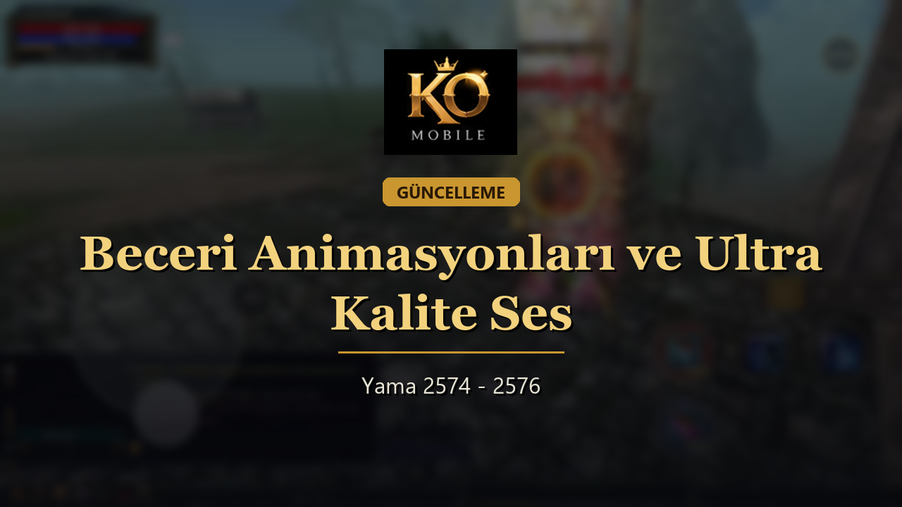 Yama 2574-2576: Beceri Animasyonları, Büyücü Çiftleme, Ultra Kalite Parti Sesi